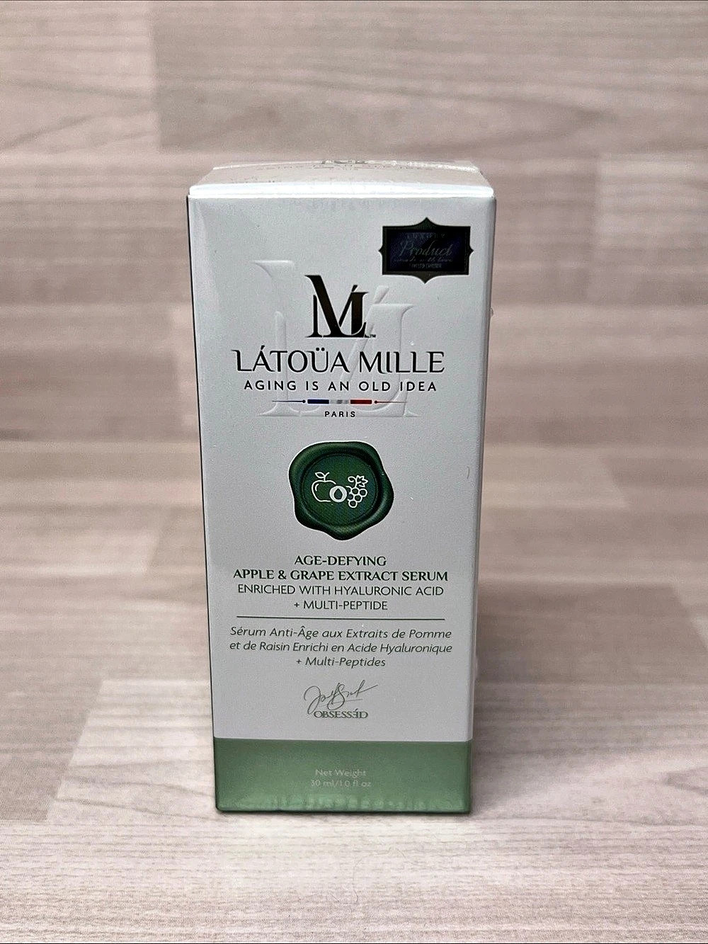 LaToya Mille Apple & Grape Age-Defying Serum NWT